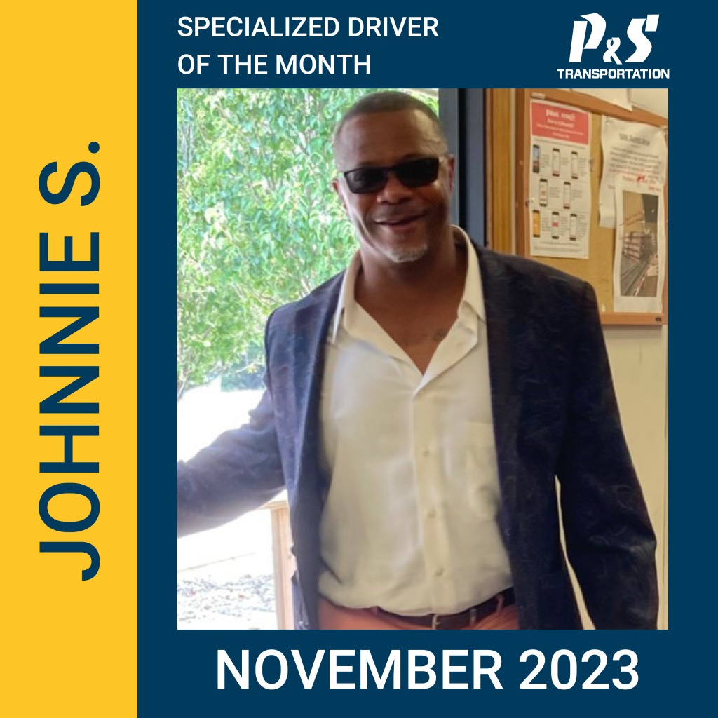 Specialized driver of the month - November 2023 - Johnnie S.