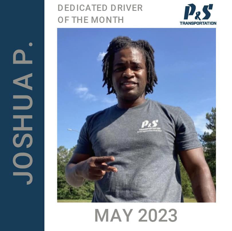 may 2023 dedicated driver of the month